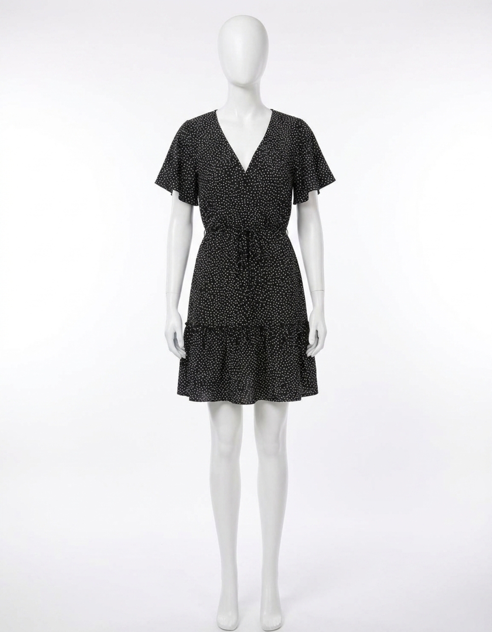 NEW ANDREE BY UNIT stepping out in style dress in black